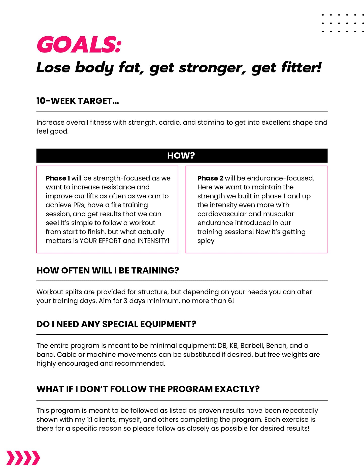 Train Like an Athlete